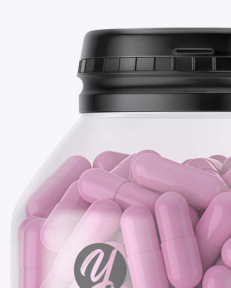 Download Clear Pills Bottle Mockup Free Psd Mockups Template Promockups PSD Mockup Templates