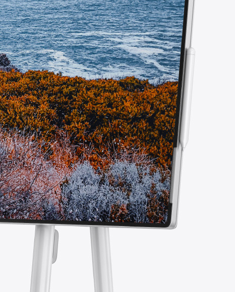 Microsoft Surface Hub 2S Mockup PSD #7