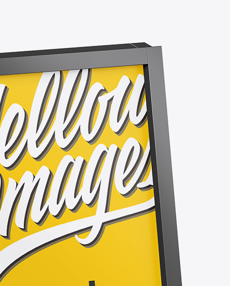 Street Stand Mockup PSD #2