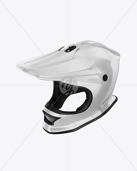 Download Motocross Helmet Mockup In Apparel Mockups On Yellow Images Object Mockups PSD Mockup Templates