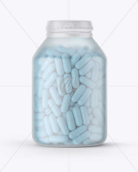 Download Frosted Pills Bottle Mockup In Bottle Mockups On Yellow Images Object Mockups Yellowimages Mockups