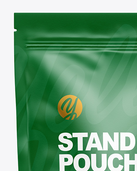 Paper Stand up Pouch Mockup PSD #2