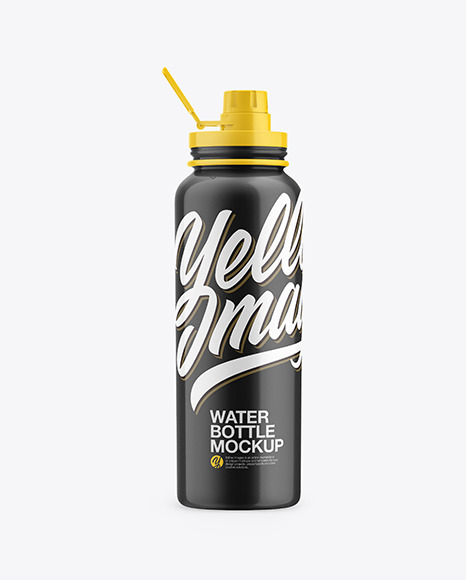 Download Water Bottle Mockup in Bottle Mockups on Yellow Images ...