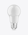 Glossy LED Light Bulb Mockup