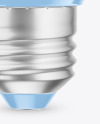 Glossy LED Light Bulb Mockup