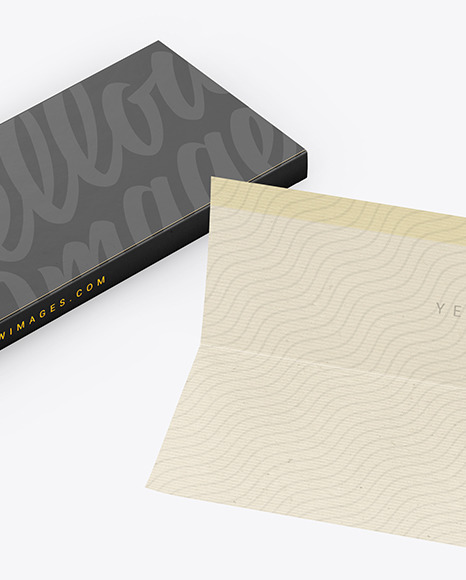 Download Rolling Paper Box Mockup In Box Mockups On Yellow Images Object Mockups