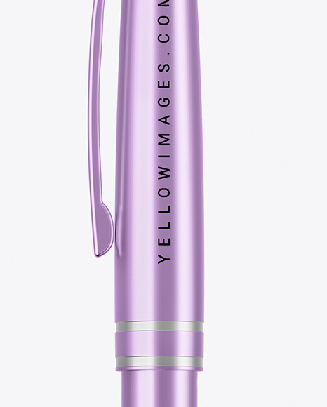 Metallic Pen Mockup Metallic Pen Mockup