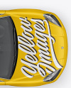 Luxury Crossover Mockup - Top View