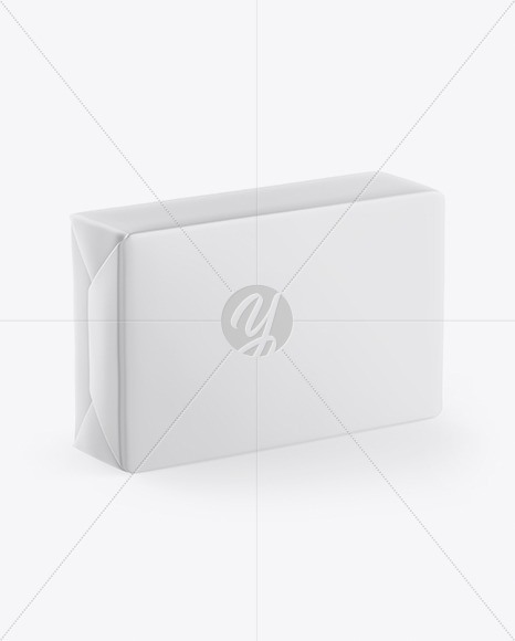 Download Matte Butter Block Mockup Half Side View In Packaging Mockups On Yellow Images Object Mockups Yellowimages Mockups