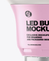 Matte LED Light Bulb Mockup
