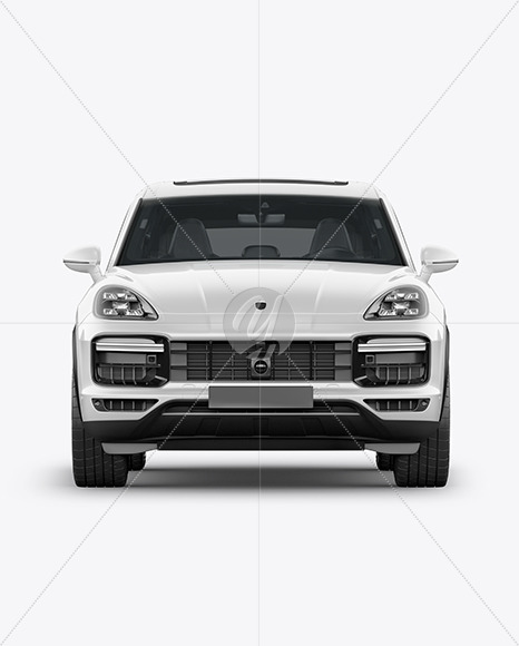 Luxury Crossover Mockup   Front View PSD #3