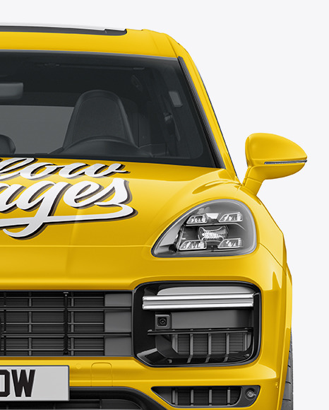 Luxury Crossover Mockup   Front View PSD #2