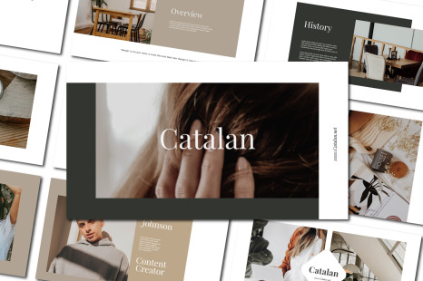 Catalan - PowerPoint Template