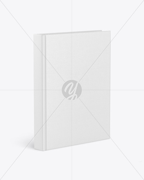 Hardcover Book w  Fabric Cover Mockup PSD #1