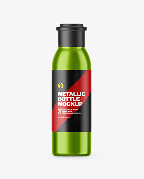 Download Matte Plastic Bottle Mockup Yellow Author PSD Mockup Templates