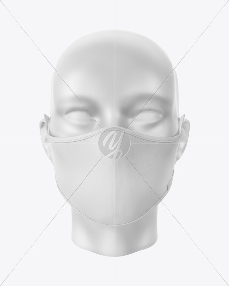 Download One Piece Face Mask Mockup in Apparel Mockups on Yellow ...