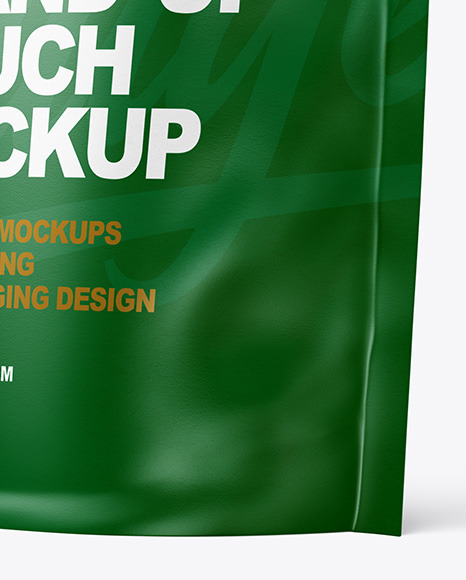 Paper Stand up Pouch Mockup PSD #1