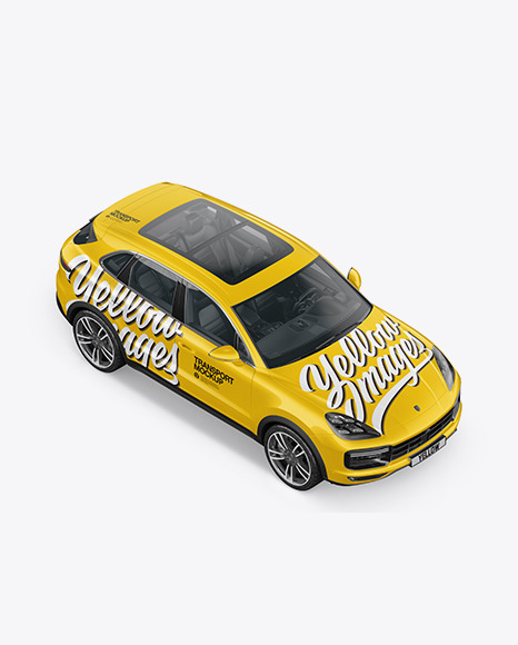 Luxury Crossover Mockup   Top HalfSide View PSD #7