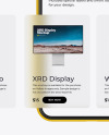 Clay iPhone 11 with Cards Front Mockup