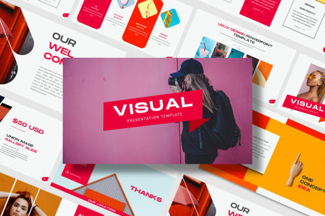 Visual - PowerPoint Template