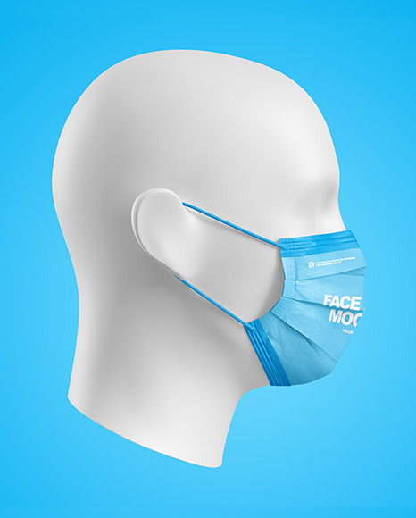 Download Nose Mask Mockup Free Psd Mockups PSD Mockup Templates