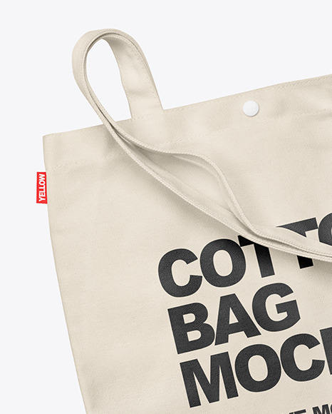 Download Cotton Bag Mockup In Apparel Mockups On Yellow Images Object Mockups PSD Mockup Templates