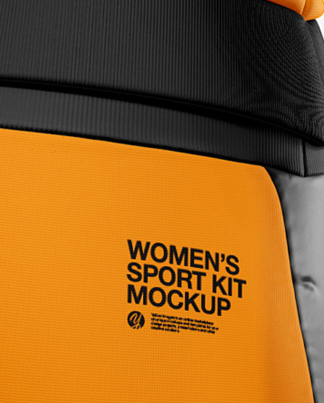 Download Women's Sport Kit Mockup | Yellow Author