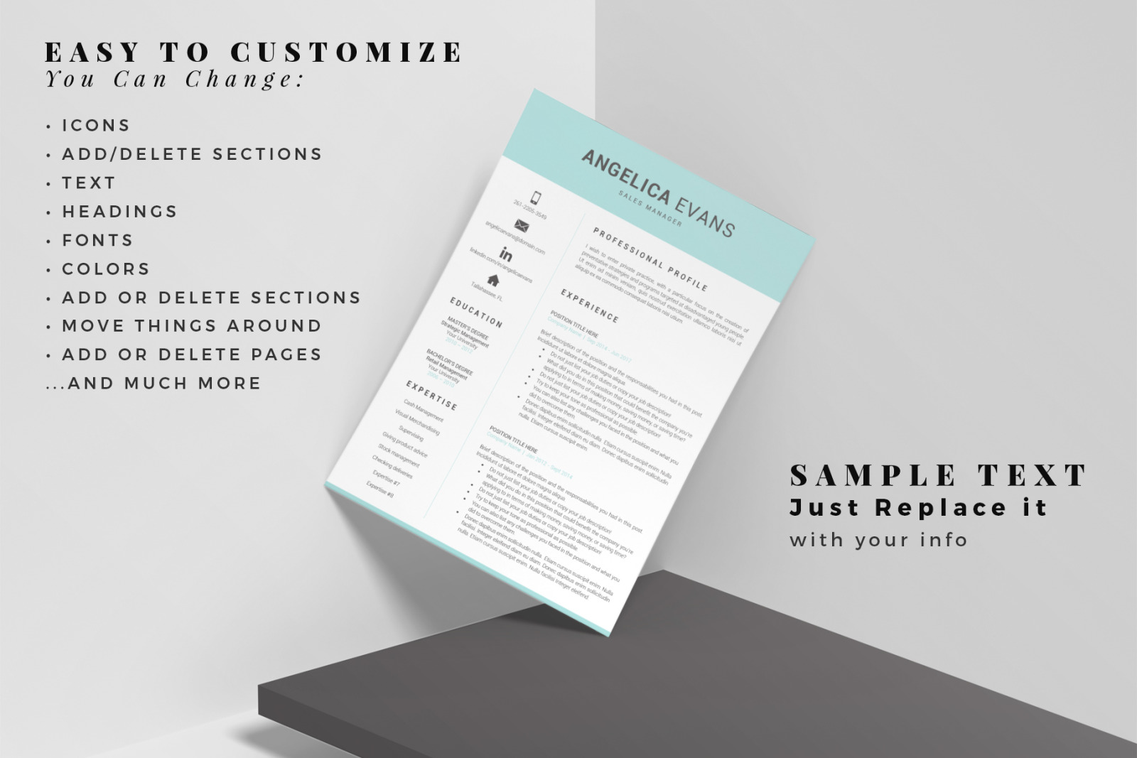 microsoft resume templates for mac