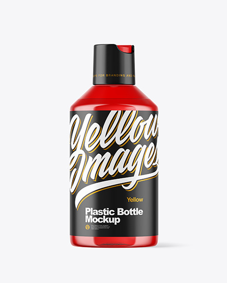 Plastic Bottle Mockup