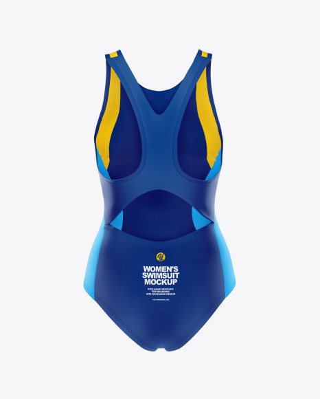 Download Women's Swimsuit Mockup in Apparel Mockups on Yellow Images Object Mockups