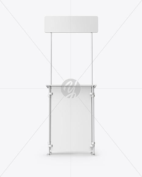 Download Promo Stand Mockup in Indoor Advertising Mockups on Yellow ...