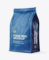 Download Food Bag Mockup In Bag Sack Mockups On Yellow Images Object Mockups