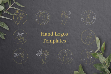 10 Hand&#039;s Logo Templates