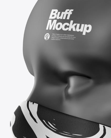 Download Buff Face Mask Mockup - Free Mockup fully layered, easily ...