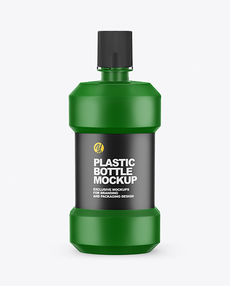 Download Matte Plastic Bottle Mockup In Bottle Mockups On Yellow Images Object Mockups Yellowimages Mockups