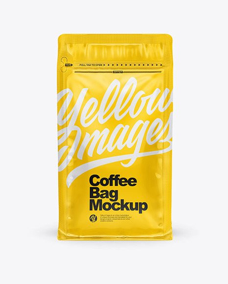 Download Zipper Bag Mockup Yellow Images