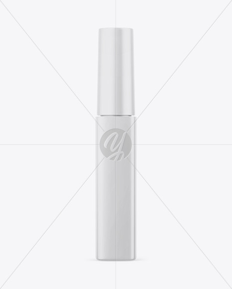 Download Matte Mascara Tube Mockup In Tube Mockups On Yellow Images Object Mockups