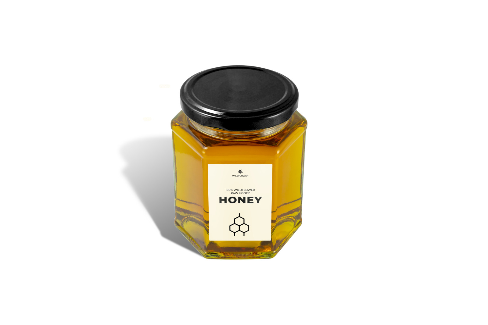 Honey - Jar mockup in Packaging Mockups on Yellow Images Creative Store