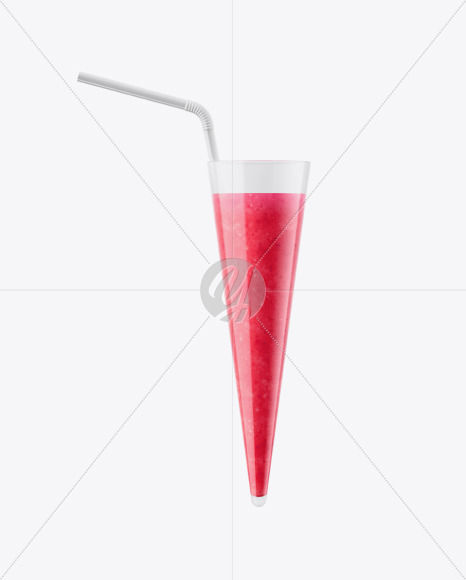 Download Plastic Cup W Berries Smoothie And Straw Mockup In Can Mockups On Yellow Images Object Mockups PSD Mockup Templates