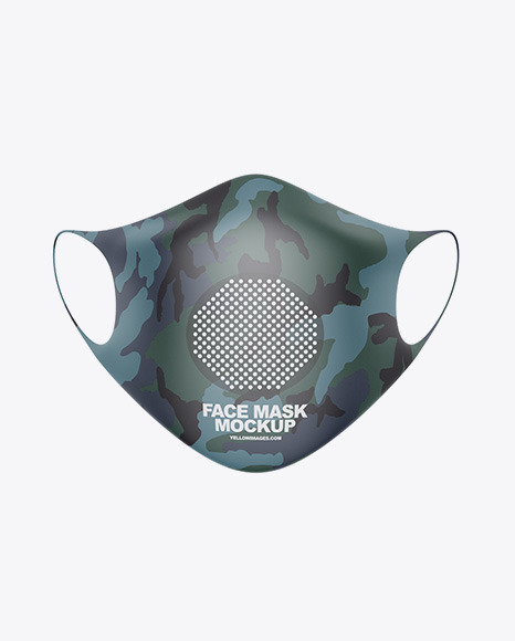 Download Face Mask Mockup In Apparel Mockups On Yellow Images Object Mockups Yellowimages Mockups