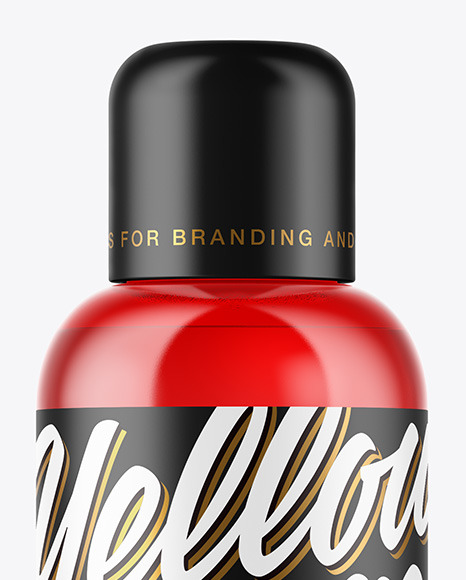 Plastic Bottle Mockup PSD #2