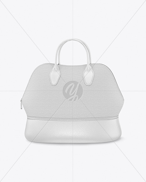 Download Leather Bag Mockup in Apparel Mockups on Yellow Images ...