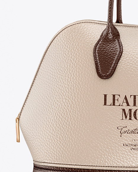 Download Leather Bag Mockup In Apparel Mockups On Yellow Images Object Mockups