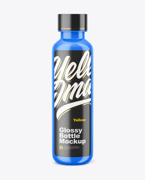 Glossy Cosmetic Bottle Mockup PSD #2