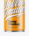Matte Spray Bottle Mockup