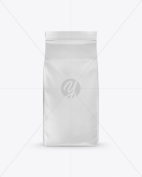 Download Matte Coffee Bag Mockup In Bag Sack Mockups On Yellow Images Object Mockups