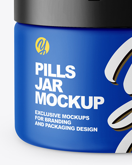 Download Matte Pills Jar Mockup In Jar Mockups On Yellow Images Object Mockups PSD Mockup Templates