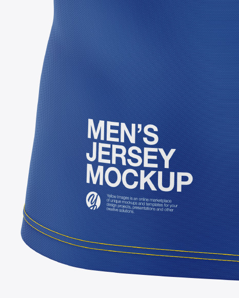 Download Men S Jersey Mockup In Apparel Mockups On Yellow Images Object Mockups