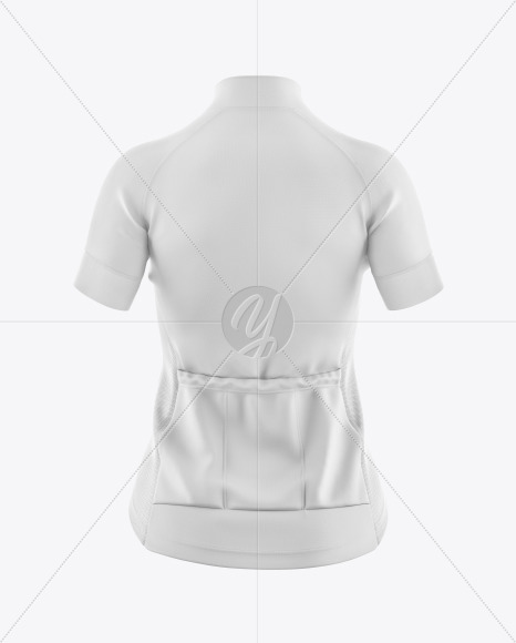 Download Women S Cycling Jersey Mockup Front View In Apparel Mockups On Yellow Images Object Mockups