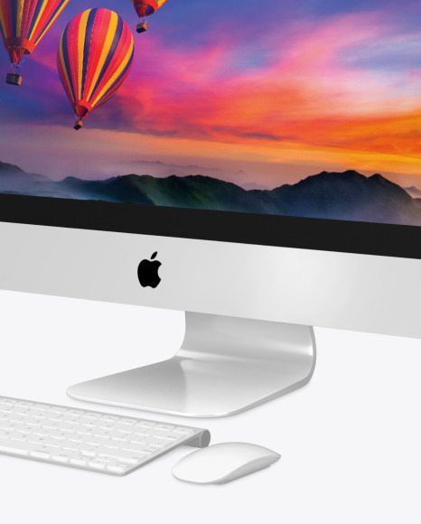 iMac Pro Mockup   Right Side View PSD #4